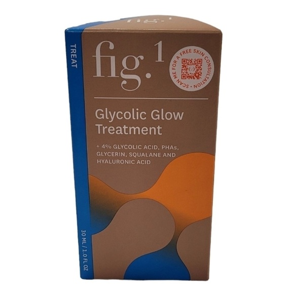 Fig 1 Glycolic Glow Treatment Full Size New In Box - Picture 2 of 4